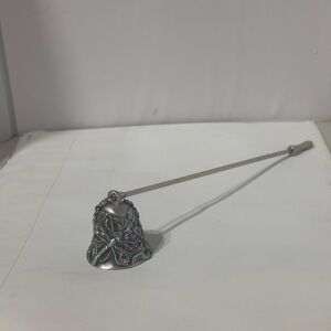 Elegant Silver Candle Snuffer